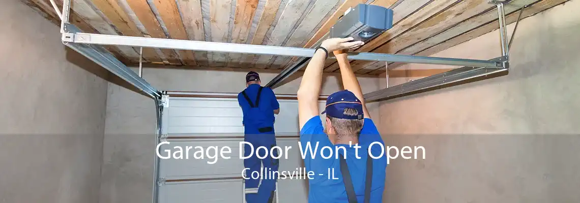 Garage Door Won't Open Collinsville - IL