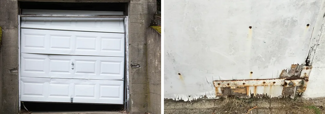 Rotten Commercial Garage Door Repair in Collinsville, IL