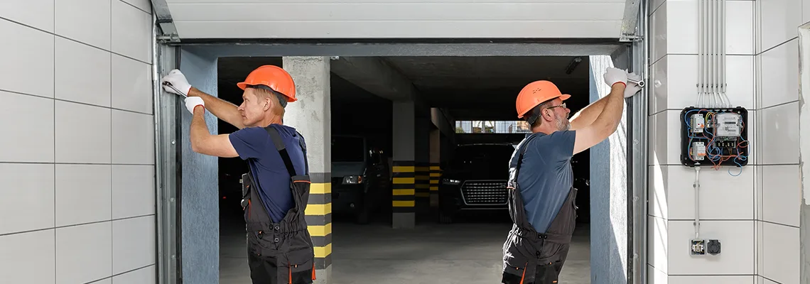 Wooden Garage Door Frame Repair in Collinsville, Illinois